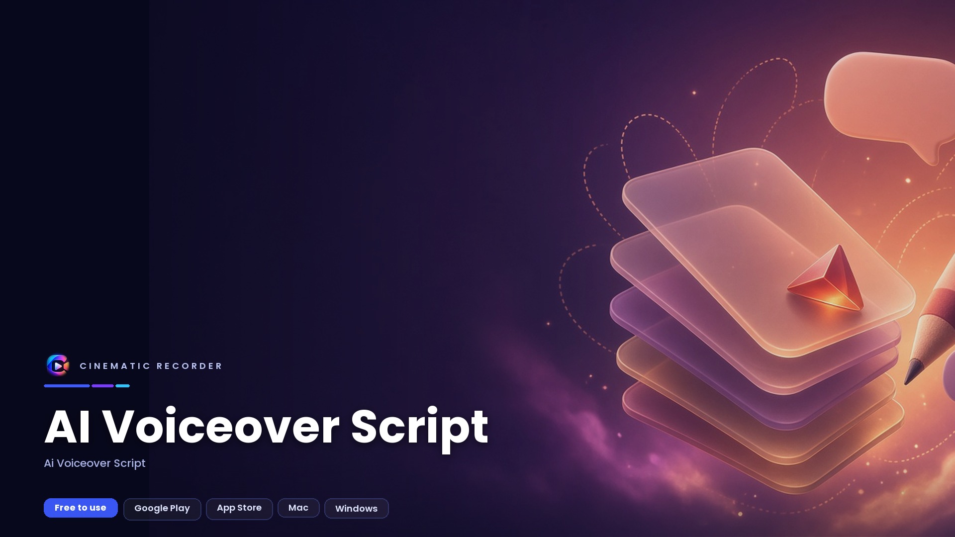 ai voiceover script