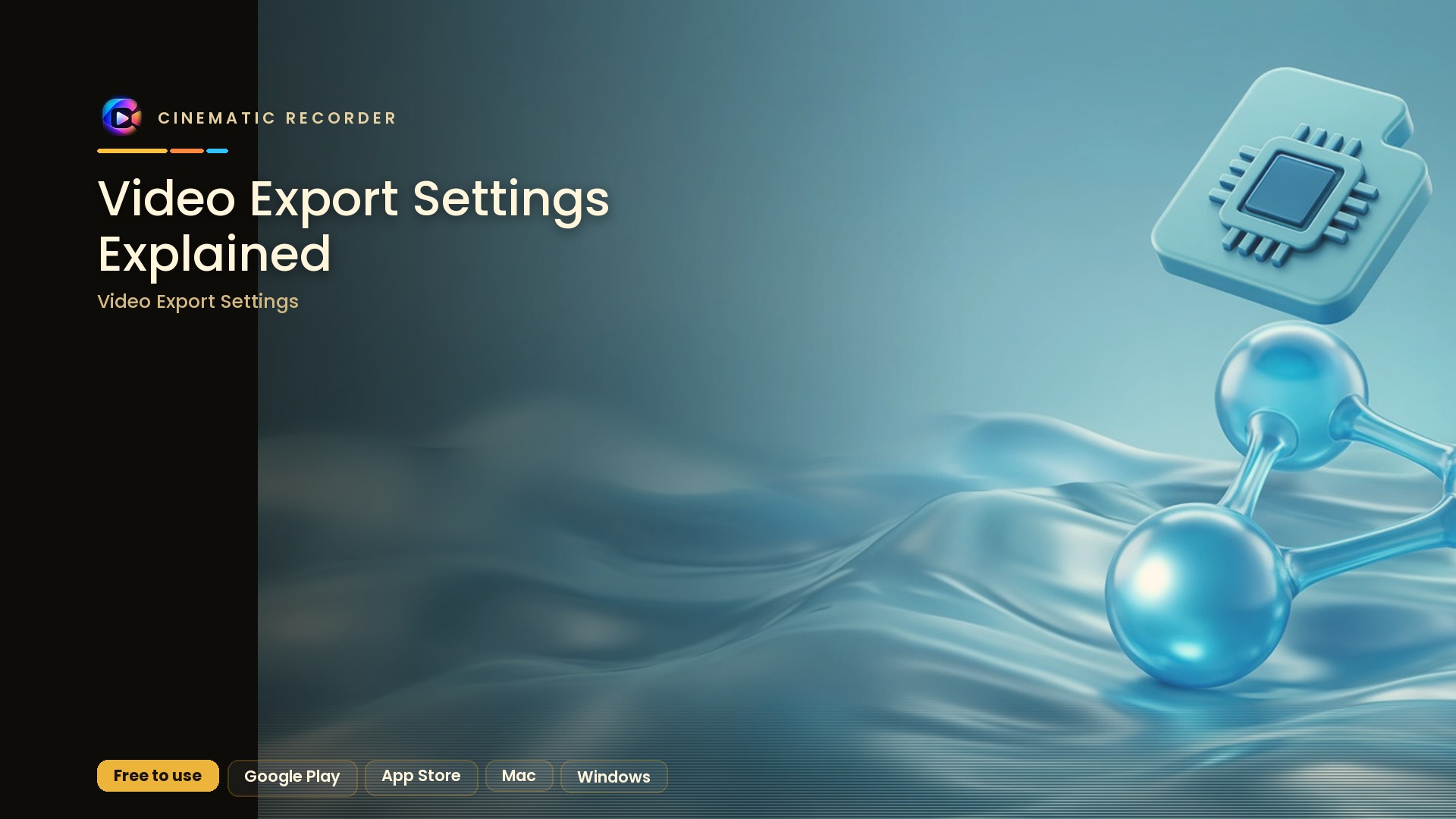 video export settings