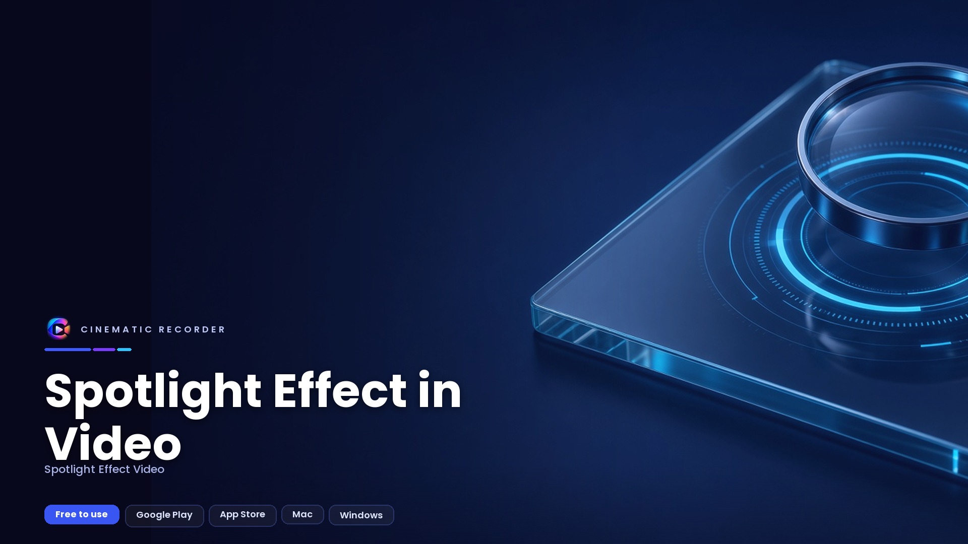 spotlight effect video