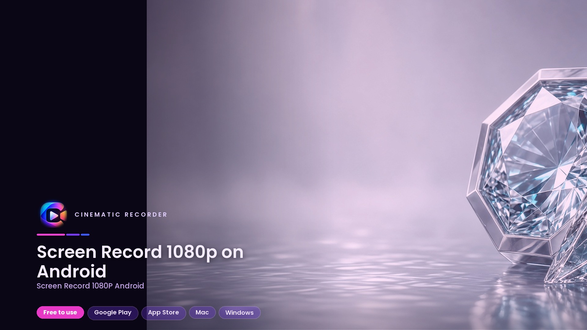 screen record 1080p android