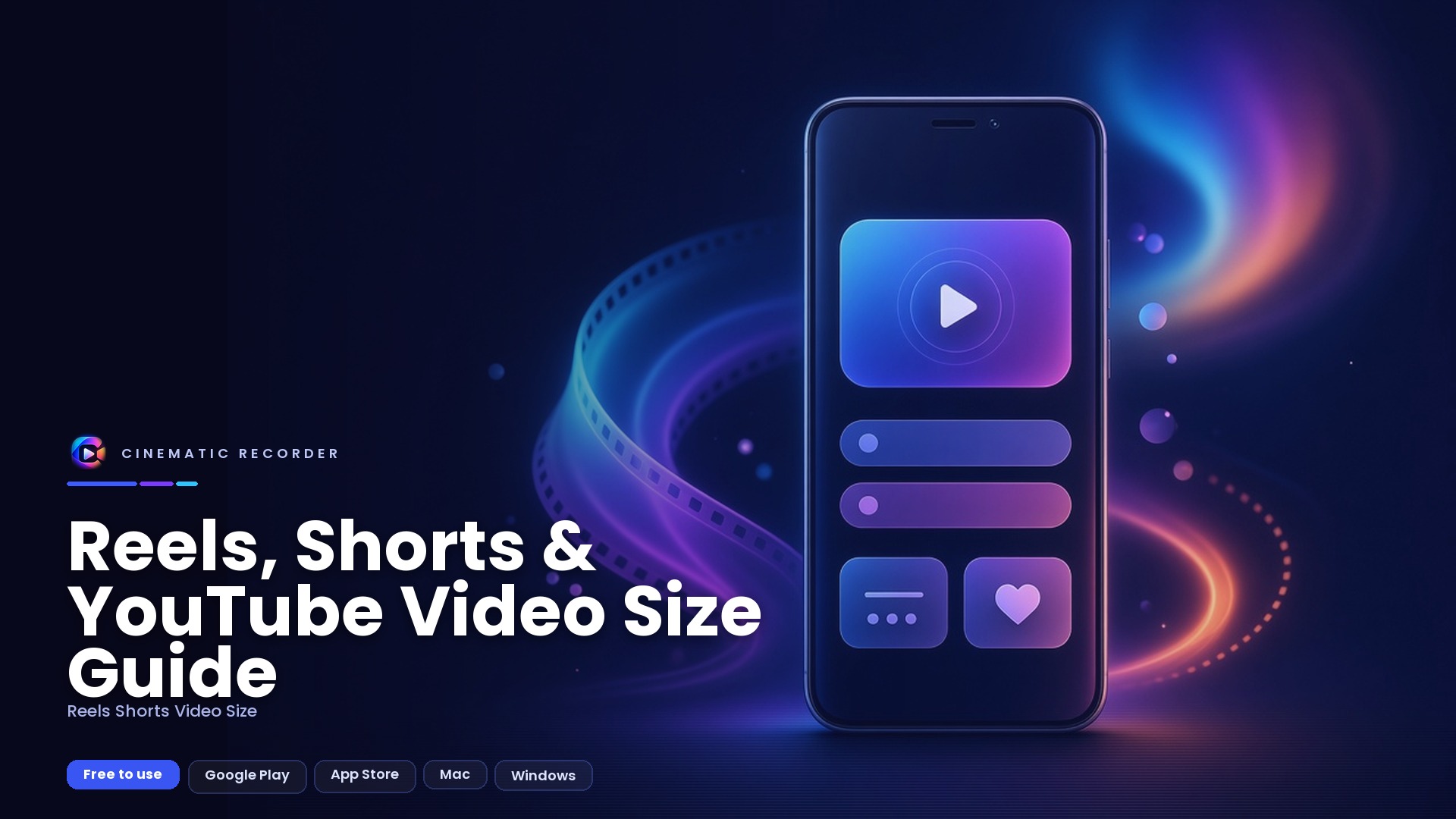 reels shorts video size
