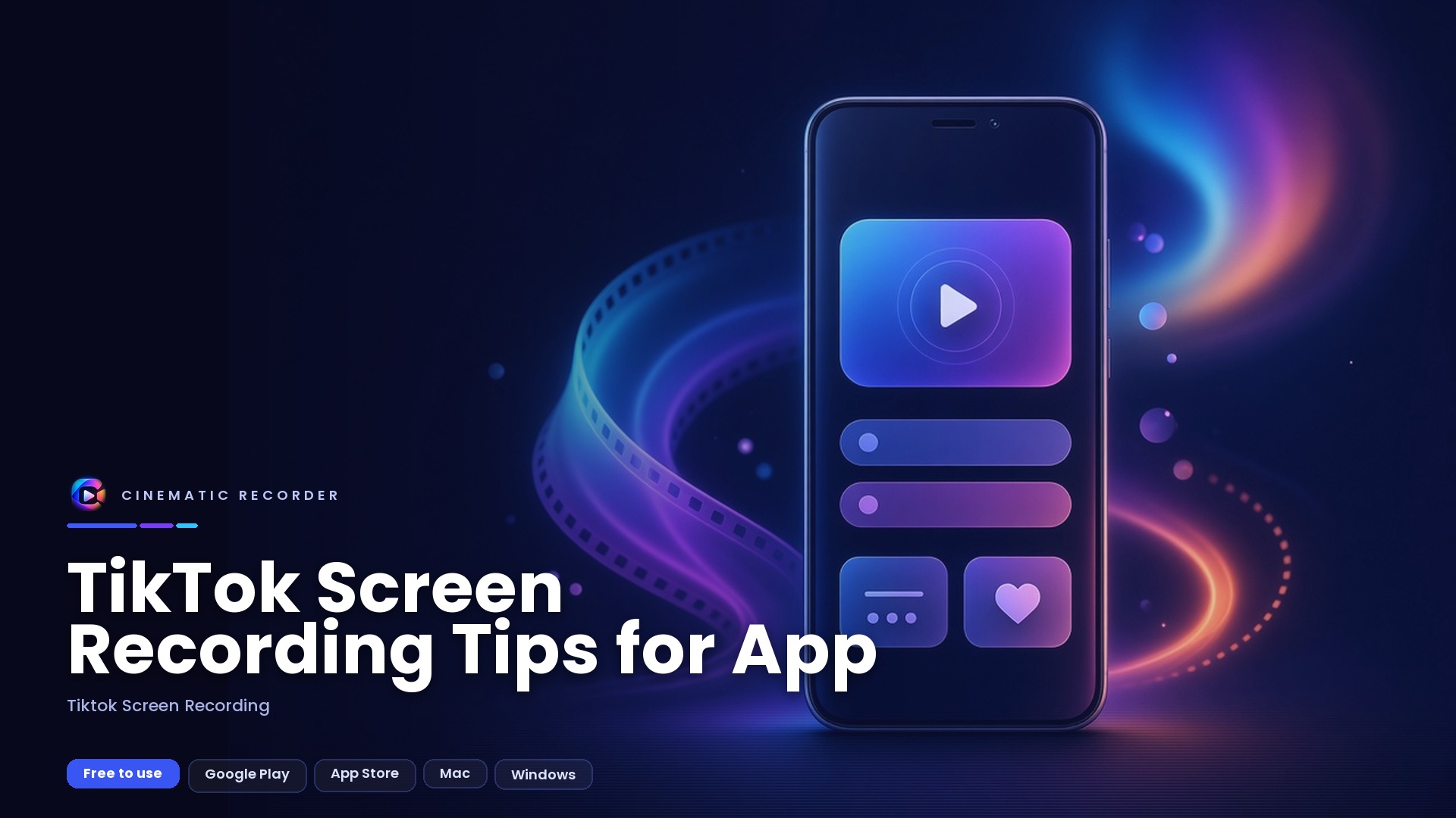 tiktok screen recording